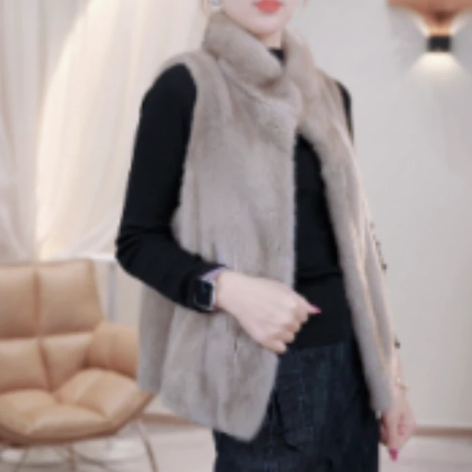 【反季福利】JZ-银冬新款时尚百搭显瘦极简风洋气马甲