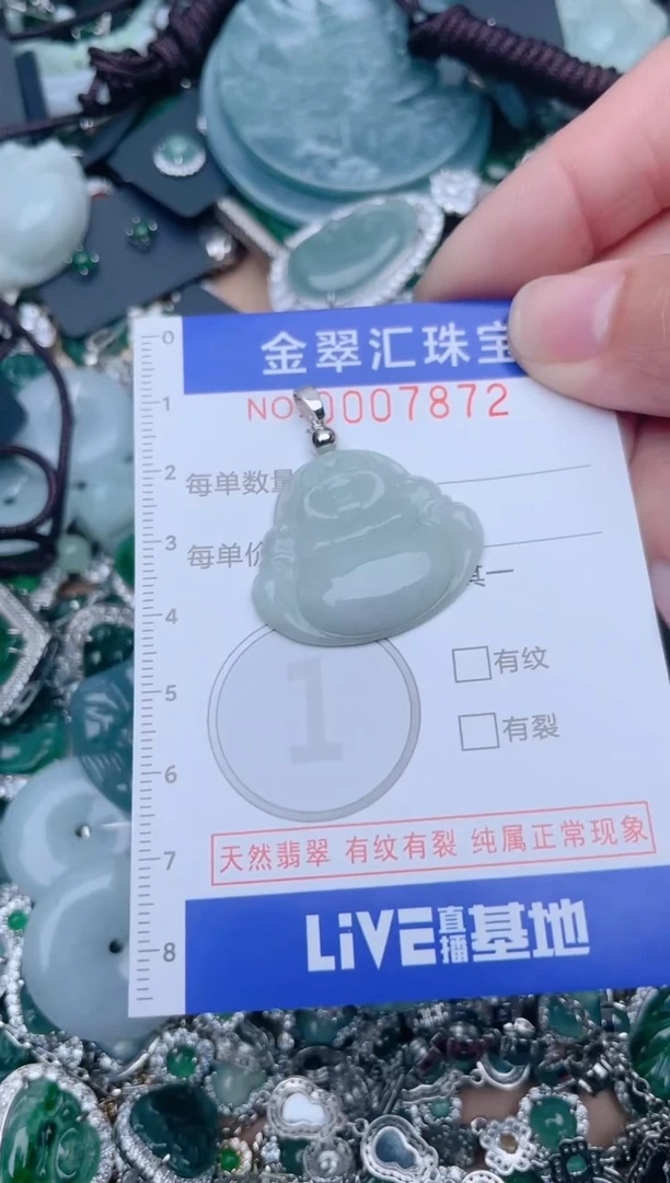 【闪购商品】翡翠颈饰未镶嵌7872.......