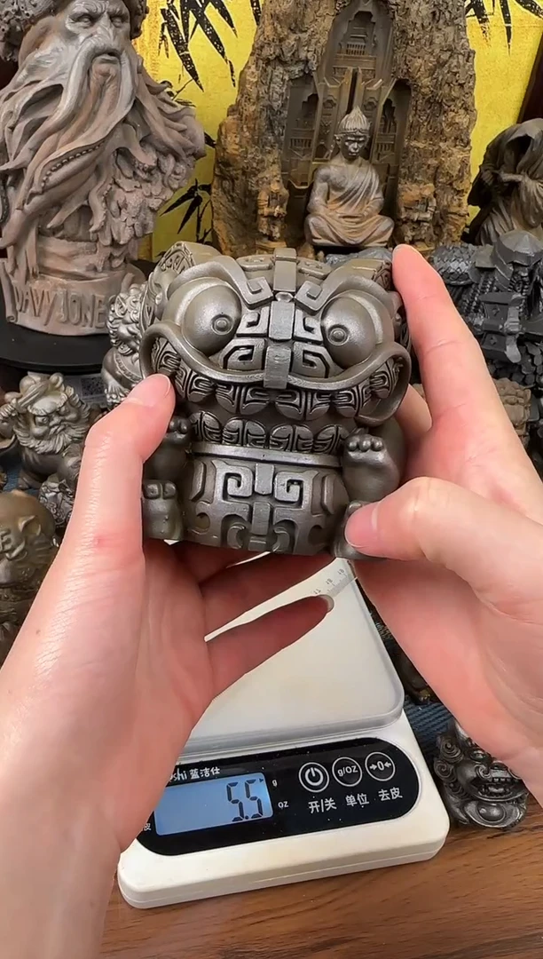 铁精致潮玩摆件大号吞金兽