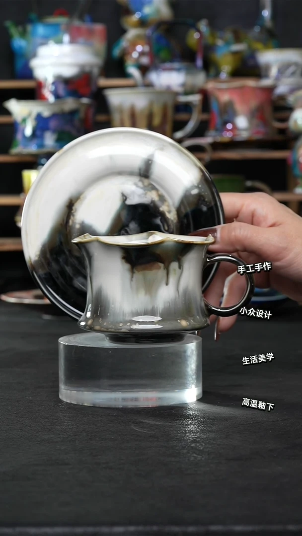 设计师款景德镇森涩手创陶瓷（食品级）314