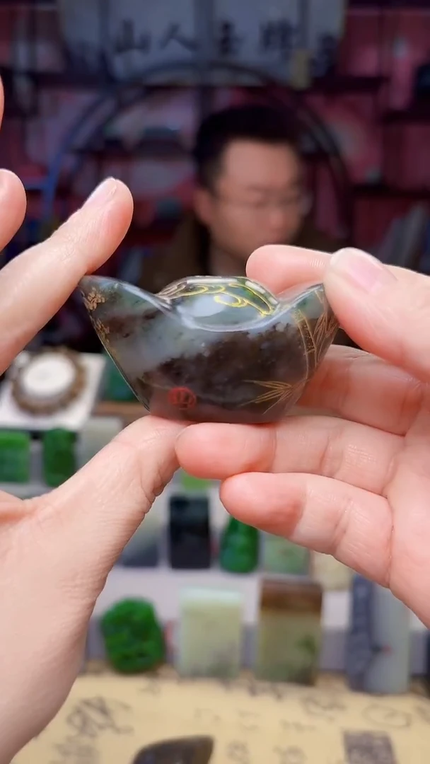 未镶嵌独山玉手把217
