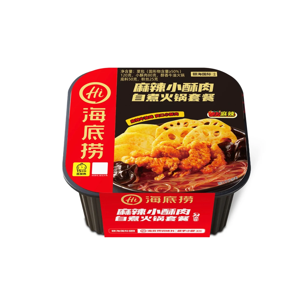海底捞自热火锅麻辣小酥肉麻辣味 330g(330g*1盒)