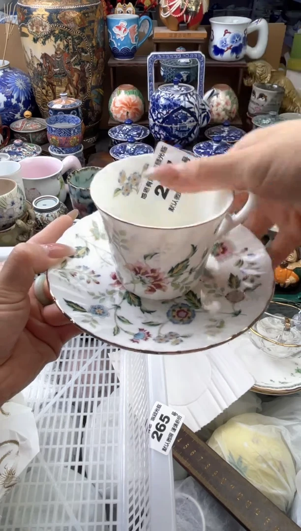 瓷片挪****子267号六六工艺品瓷器