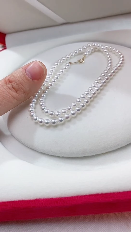 【闪购商品】淡水珍珠珠宝奇石未镶嵌珍珠项链