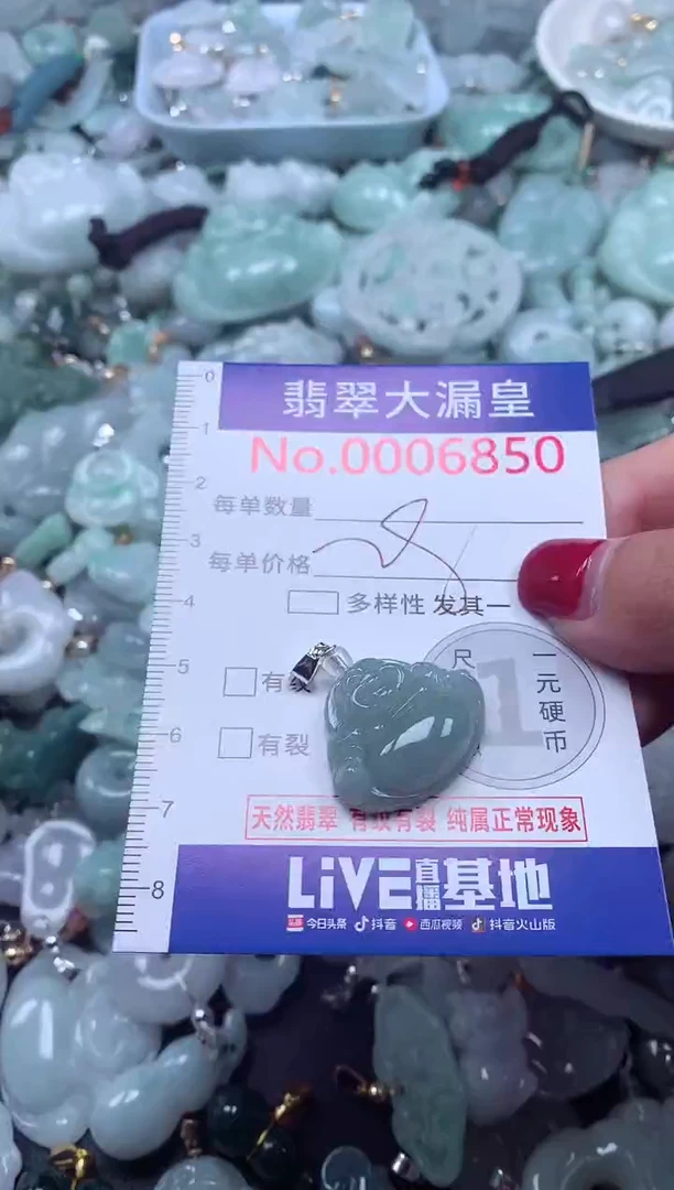 颈饰未镶嵌翡翠6850