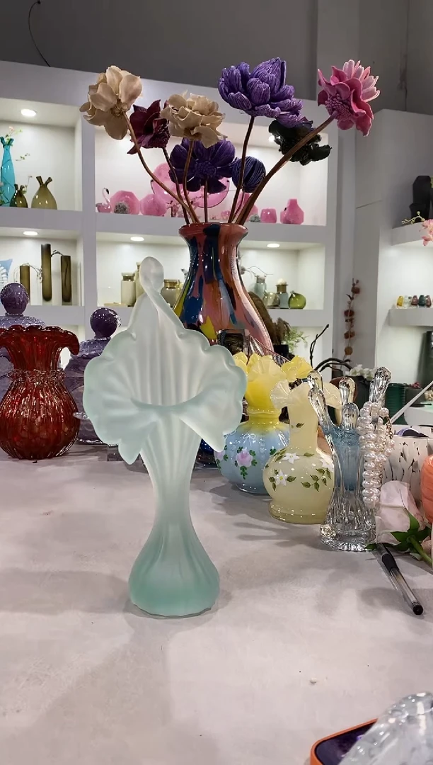 慕忆家手作琉璃花瓶