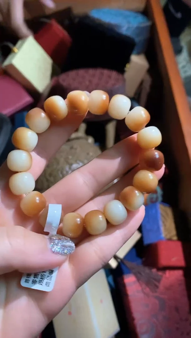 白玉菩提手串永玉阁精品专属摆件