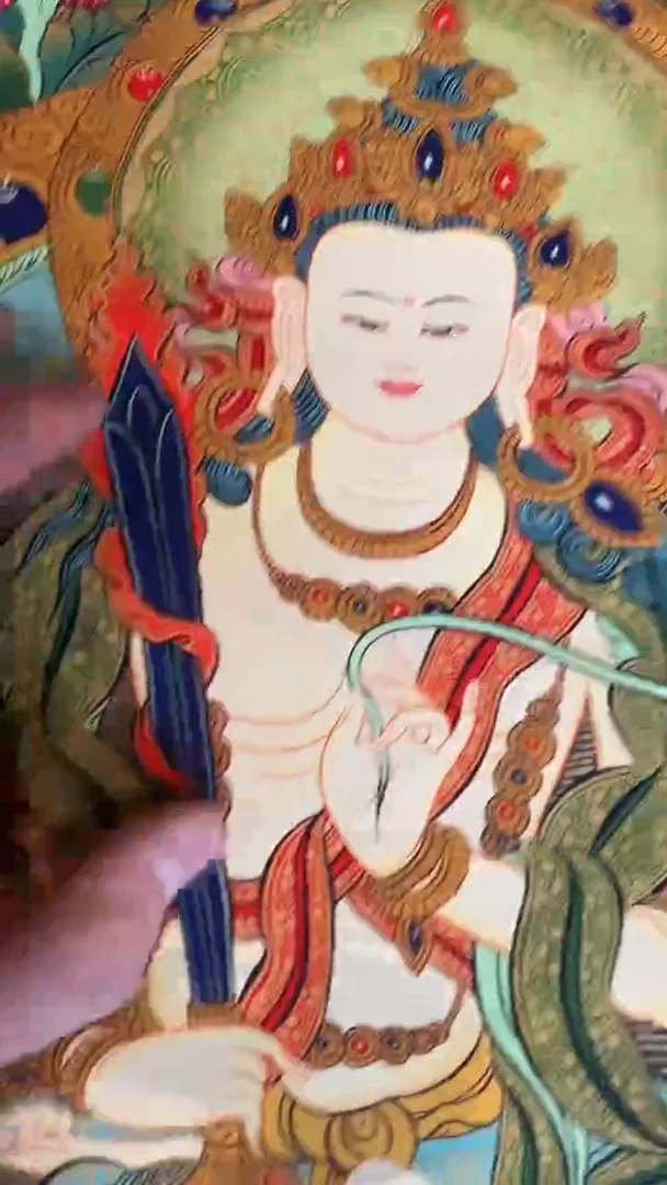 卷轴画手绘唐卡173