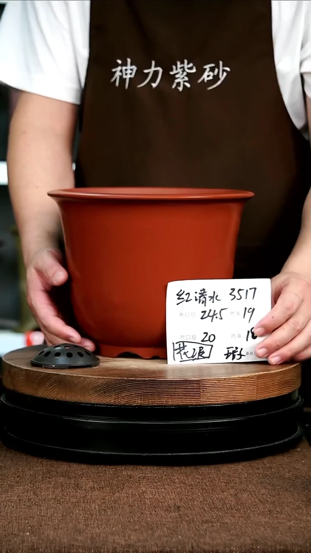 紫砂花盆花卉园艺3517