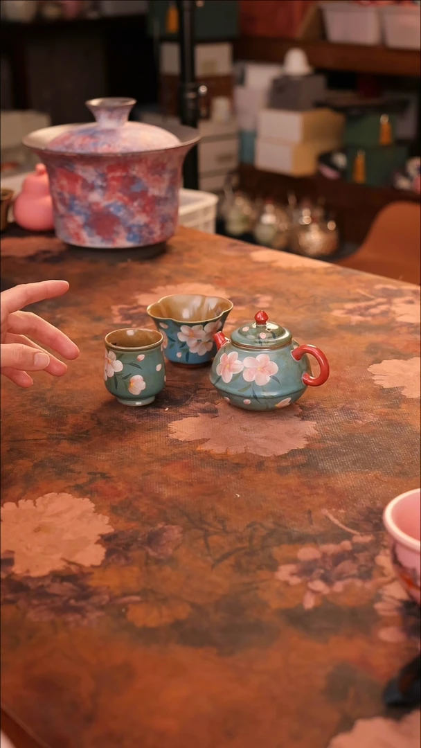 【闪购商品】陶瓷茶具（无礼盒无茶盘）@@A12070