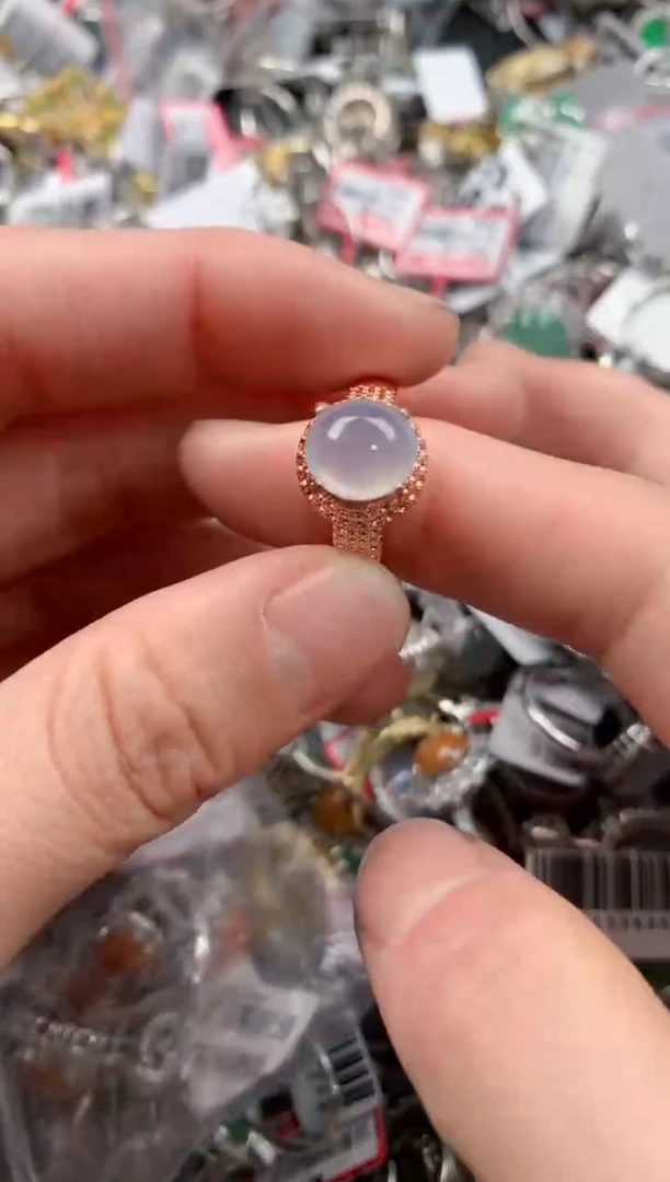 未镶嵌戒指翡翠444   1