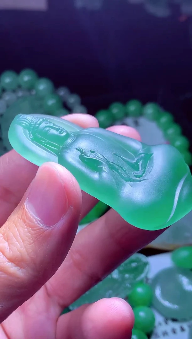 未镶嵌定制翡翠严**#翡翠毛货定制