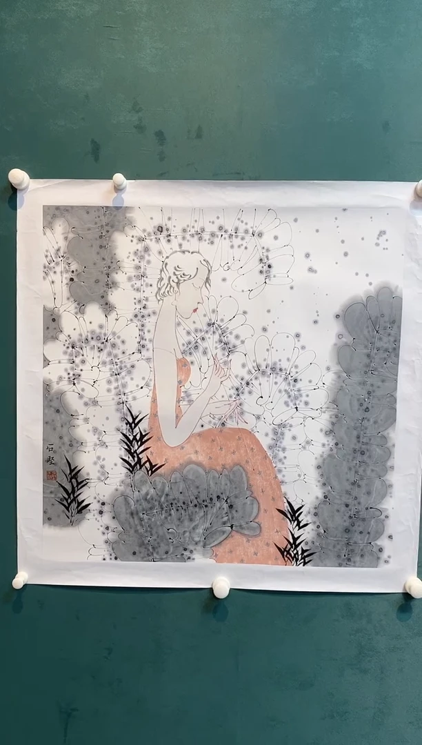 国画欧阳石坚国画作品福利