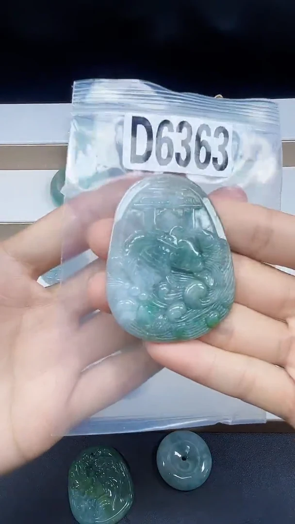 颈饰未镶嵌翡翠翡翠珠宝吊坠挂件