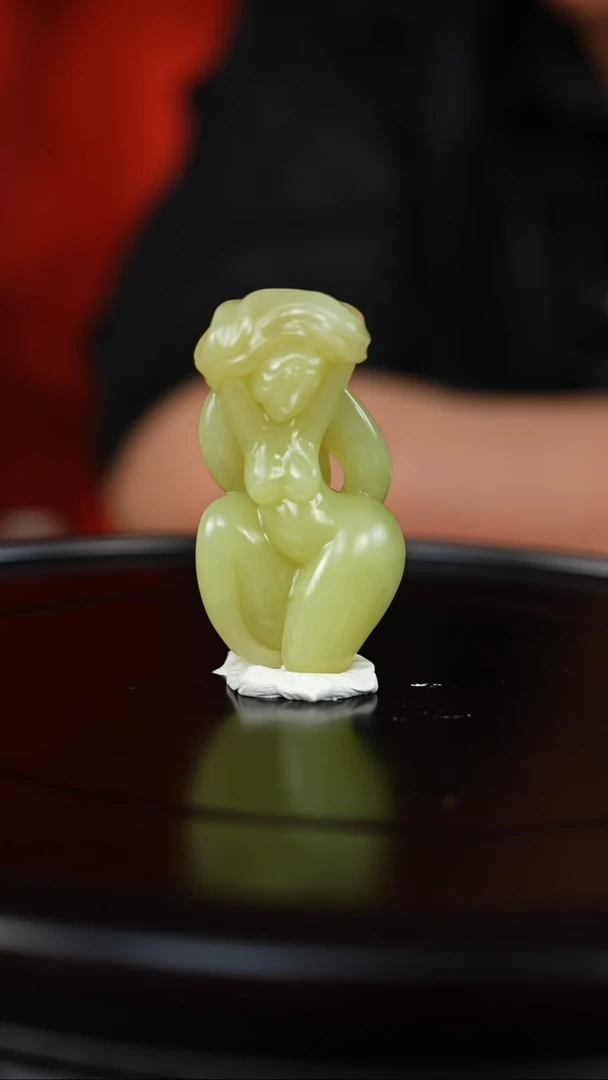 和田玉未镶嵌挂件（大雄）挂件030