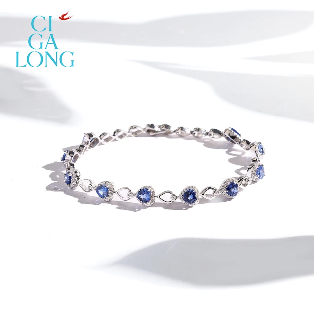 CIGALONG蓝宝石手链3353