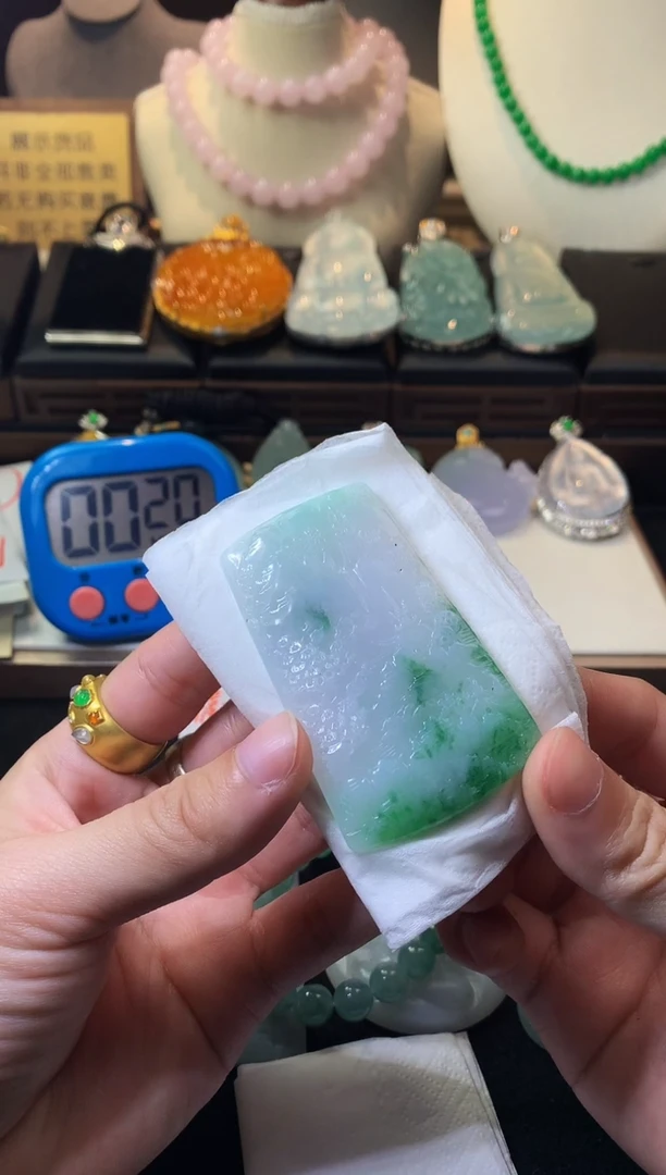 未镶嵌定制翡翠岁***丶毛货不退不换