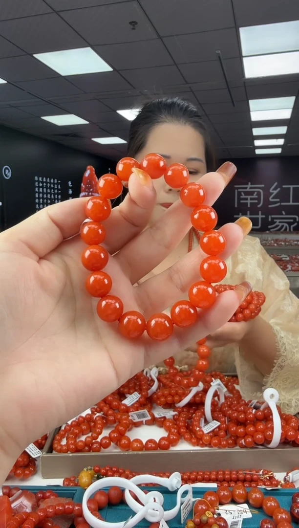 未镶嵌珠串南红玛瑙多样发其一/12/HS9993012