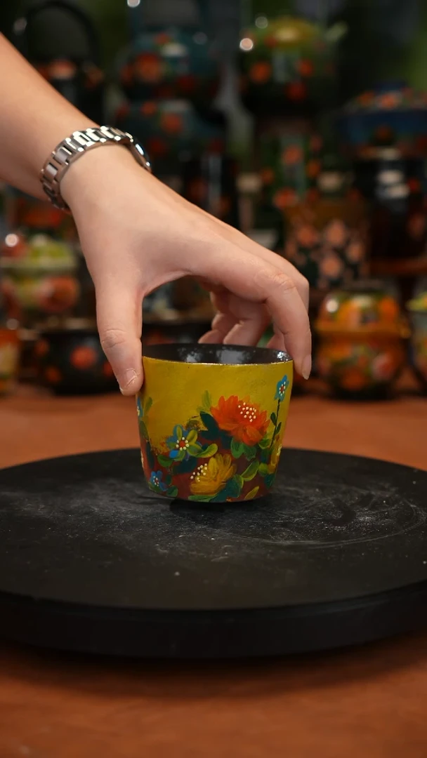 陶瓷油画手绘釉下彩