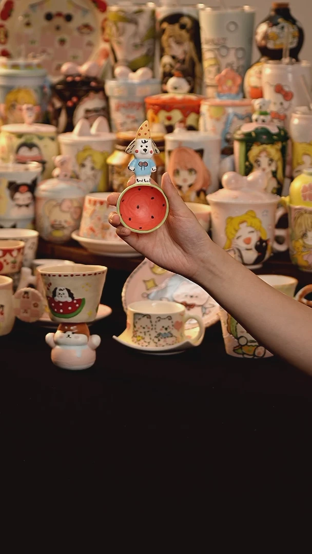 其他景德镇釉下彩手绘设计师款陶瓷