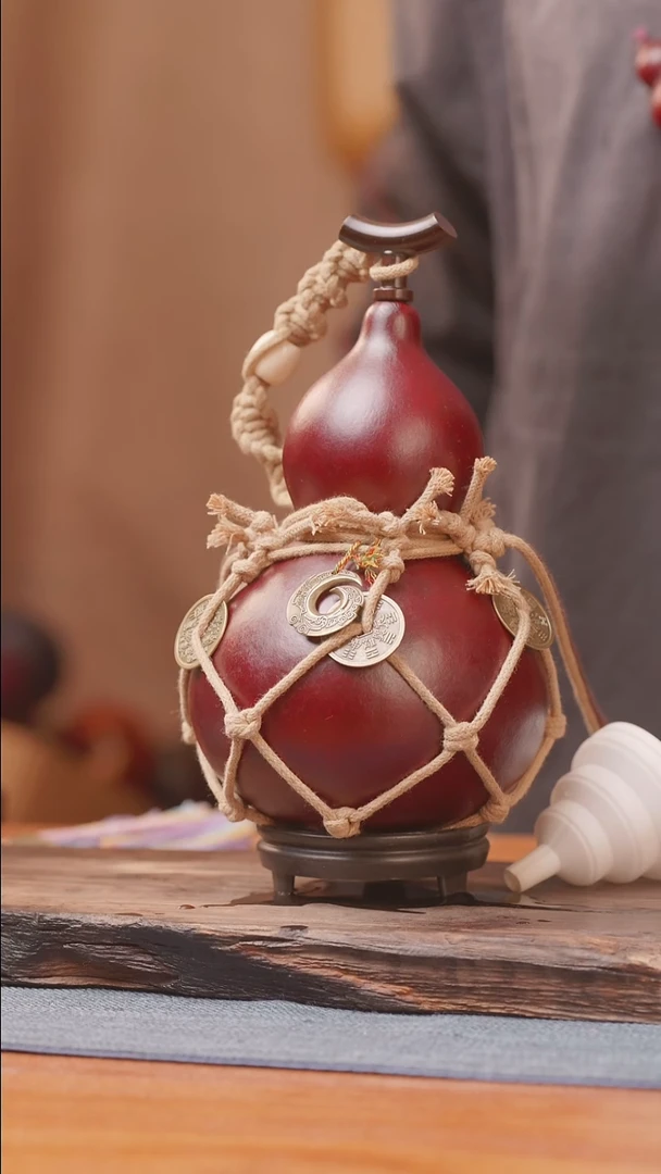 787号链接精品大漆葫芦现货现发[一物一拍]