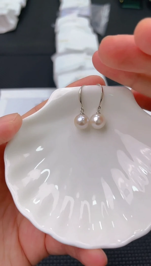 未镶嵌淡水珍珠耳饰ed1299