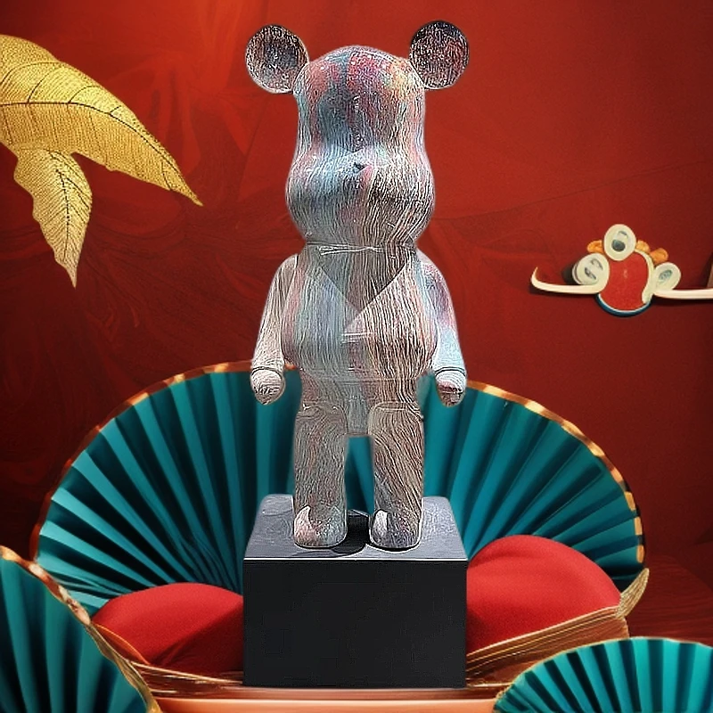 A老头潮玩摆件饰品桌面电视柜落地摆件轻奢简约风