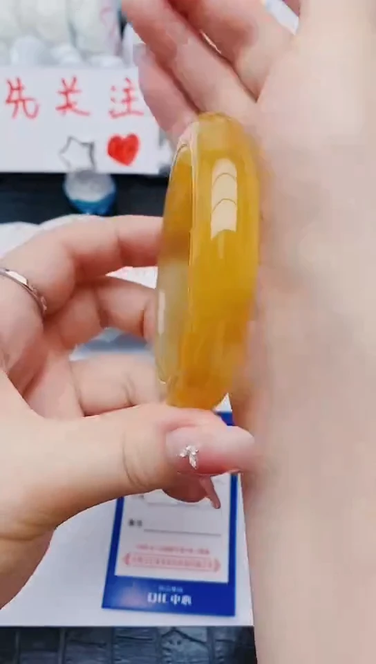 未镶嵌手镯石英质玉w258+60-61