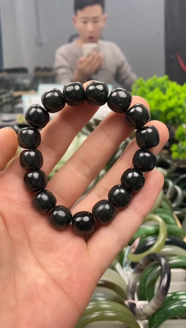 未镶嵌手镯和田玉12mm