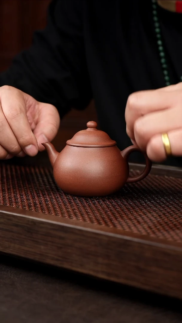 茶壶紫砂1-1秋水【带矿标证书】