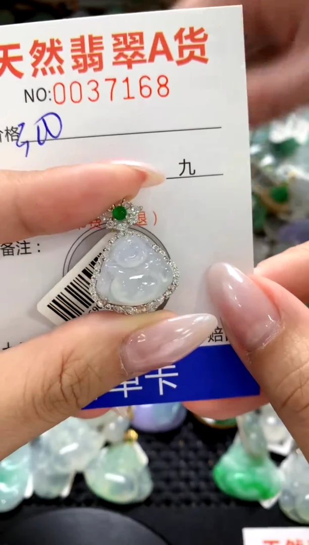 颈饰银S925镶嵌翡翠1