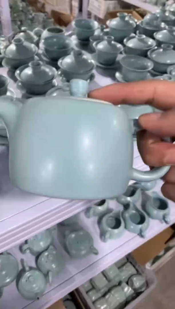 茶壶、盖碗、主人杯、客杯（轻轻微瑕介意勿拍