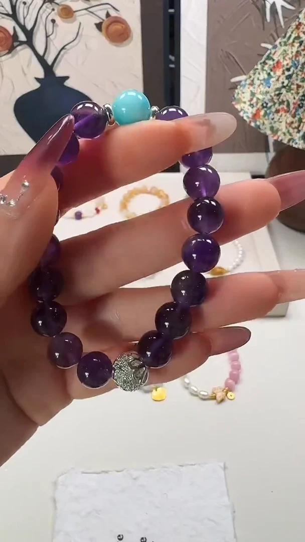 未镶嵌手链水晶058