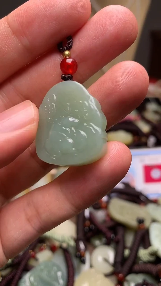 颈饰未镶嵌和田玉新疆料青海料清水和田玉吊坠