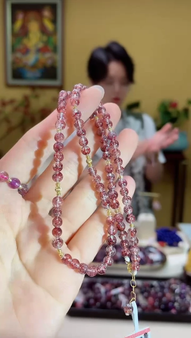 18K金镶嵌颈饰水晶5@@ZY50430036