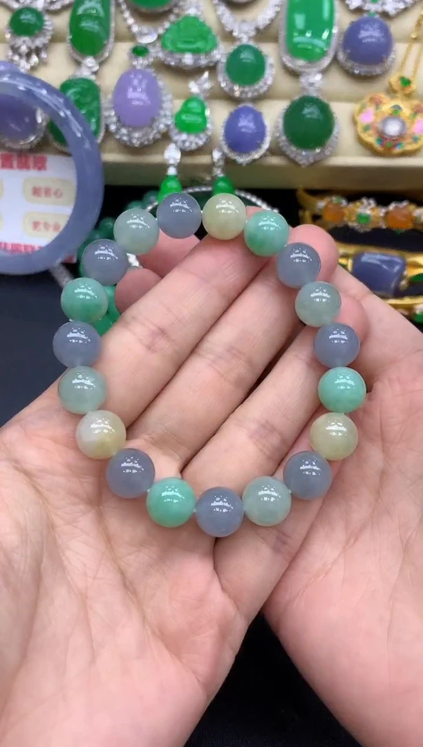 未镶嵌手串翡翠282-中国好珍宝