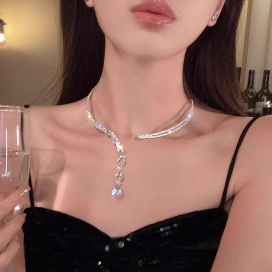 --     流苏轻奢小众项链AM100