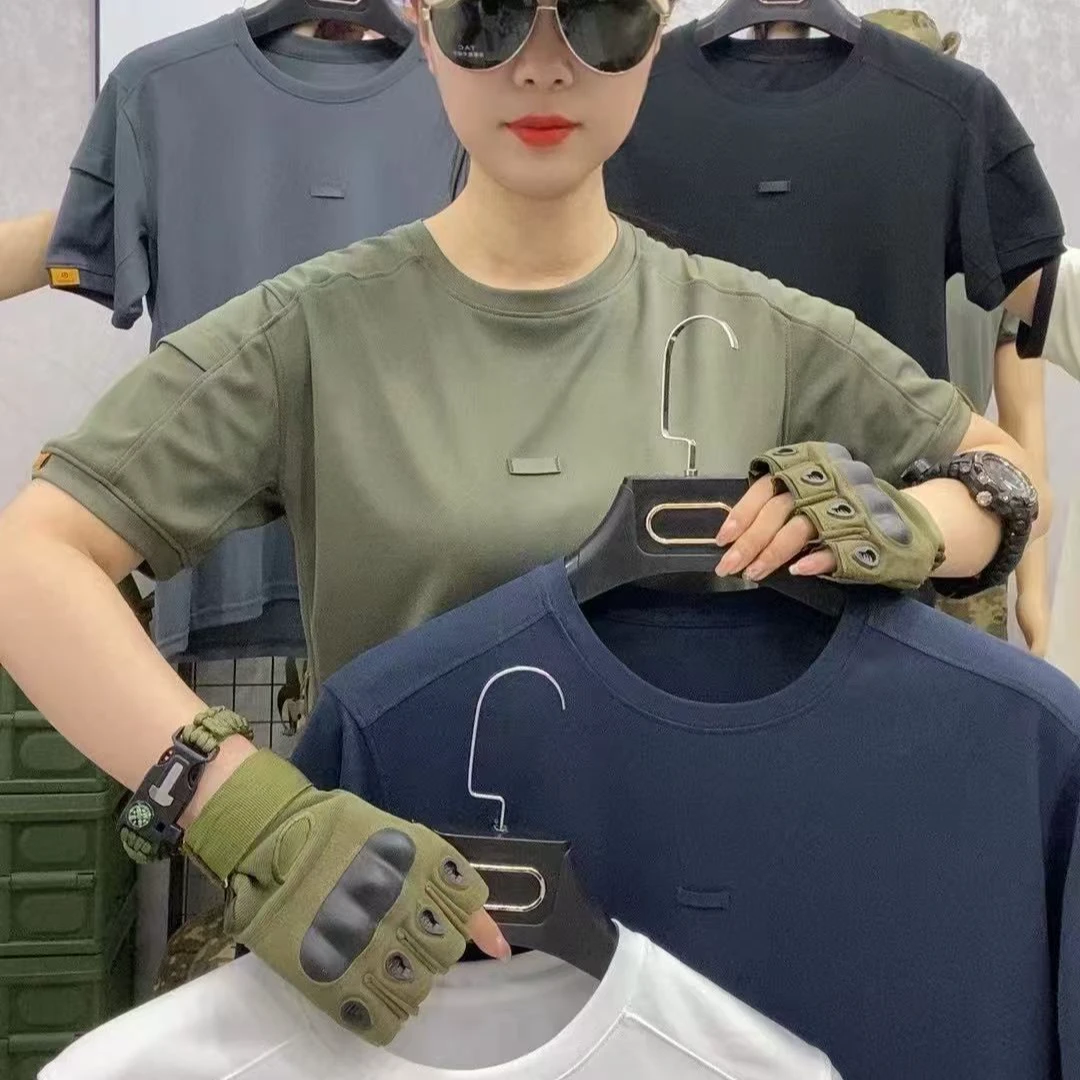 夏季速干coolmaxT恤衫户外运动 圆领短袖半袖速干衣