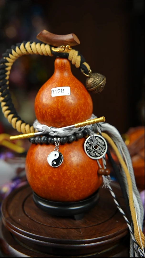 128号500ml左右非遗大漆酒葫芦