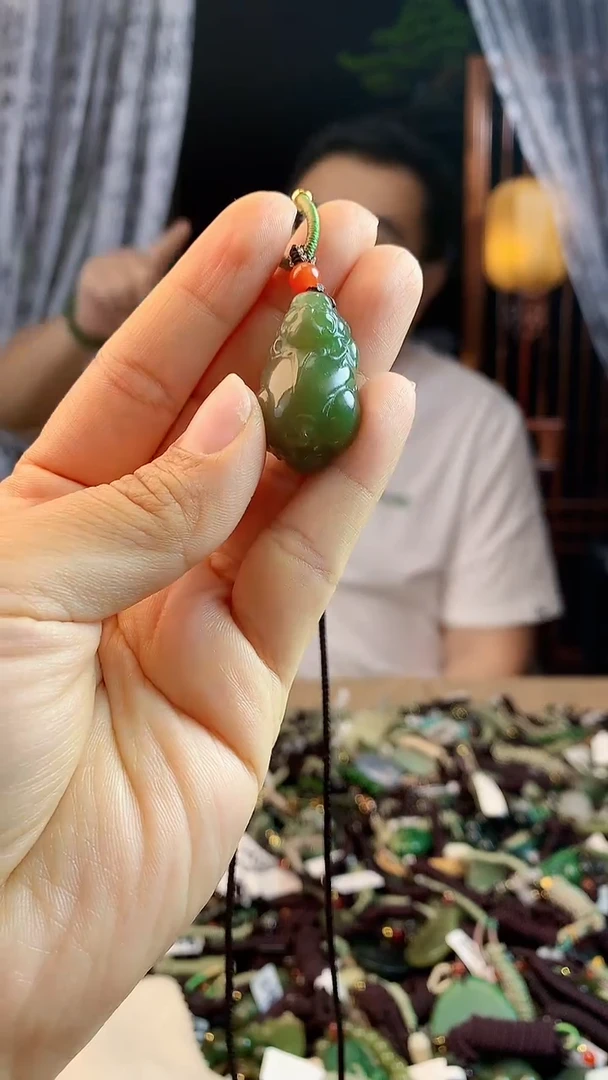 和田玉未镶嵌挂件多样性发货拍一发一