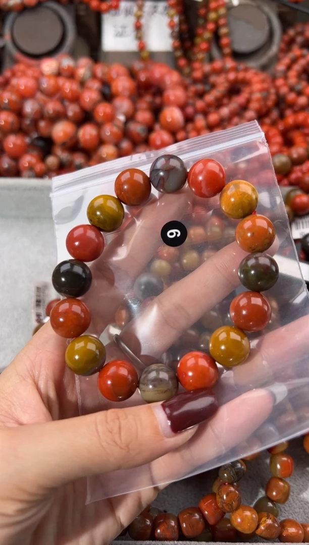 未镶嵌手串南红玛瑙14+