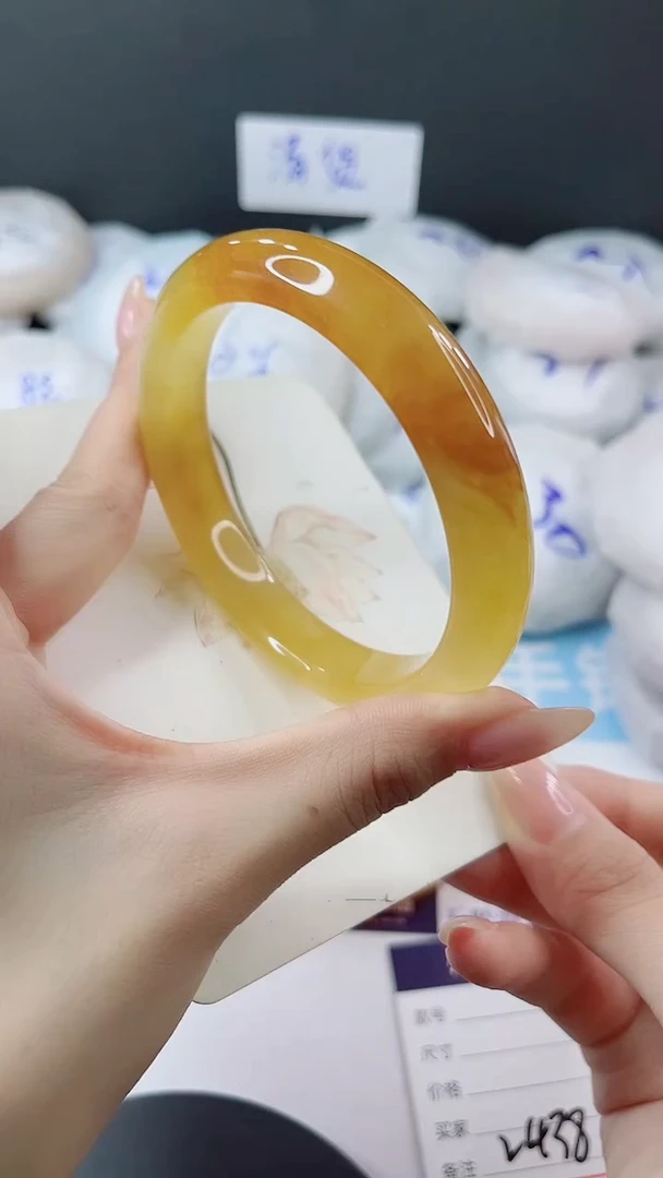 未镶嵌手镯石英质玉多样性发货L438-64