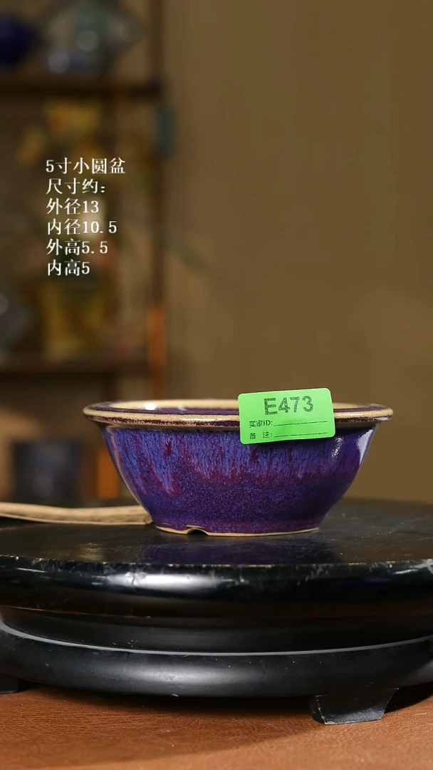 5寸小圆盆   家居级473