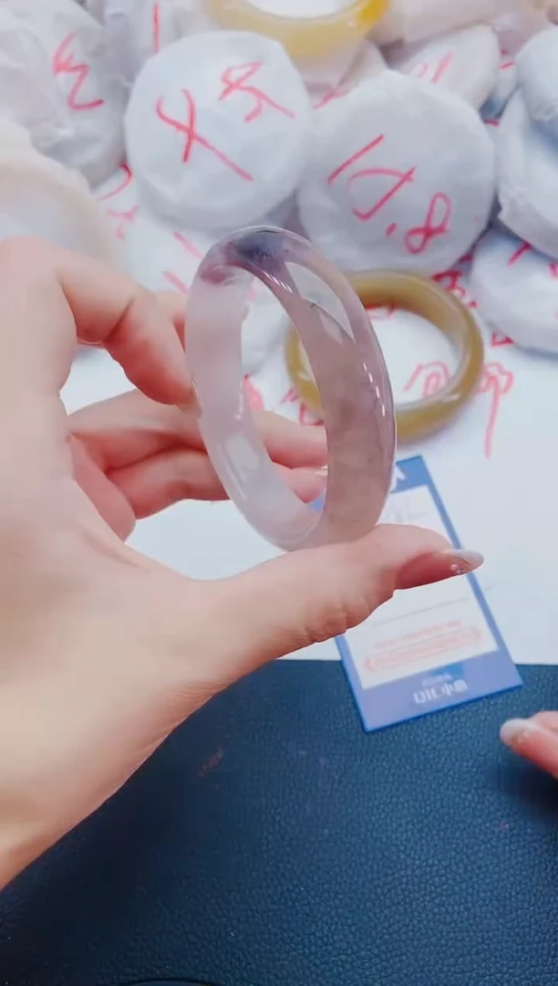 未镶嵌手镯石英质玉H181-57-58