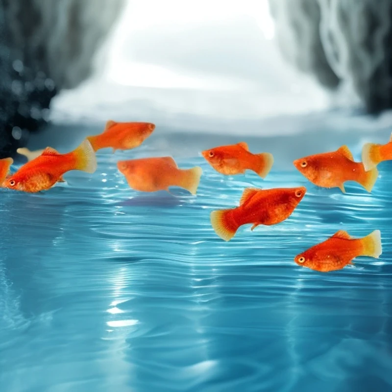 【包活】纯种红太阳球红皮球小型观赏鱼玛丽球活体精品活体鱼