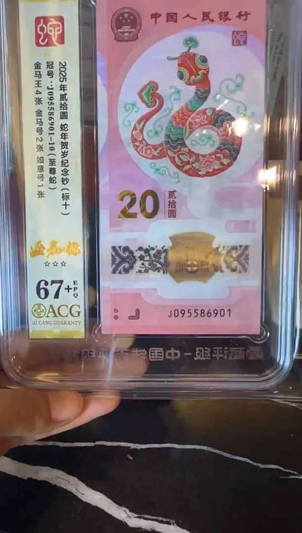 塑料2025 蛇钞  爱藏标十 啊啊啊 如图