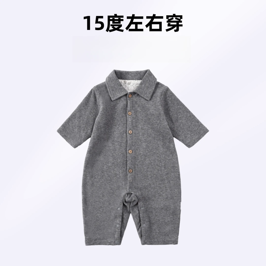 【高定蚂蚁布】春装婴儿连体衣