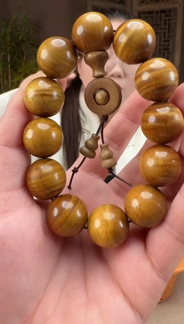 【闪购商品】金丝楠手串/手链金丝楠水波