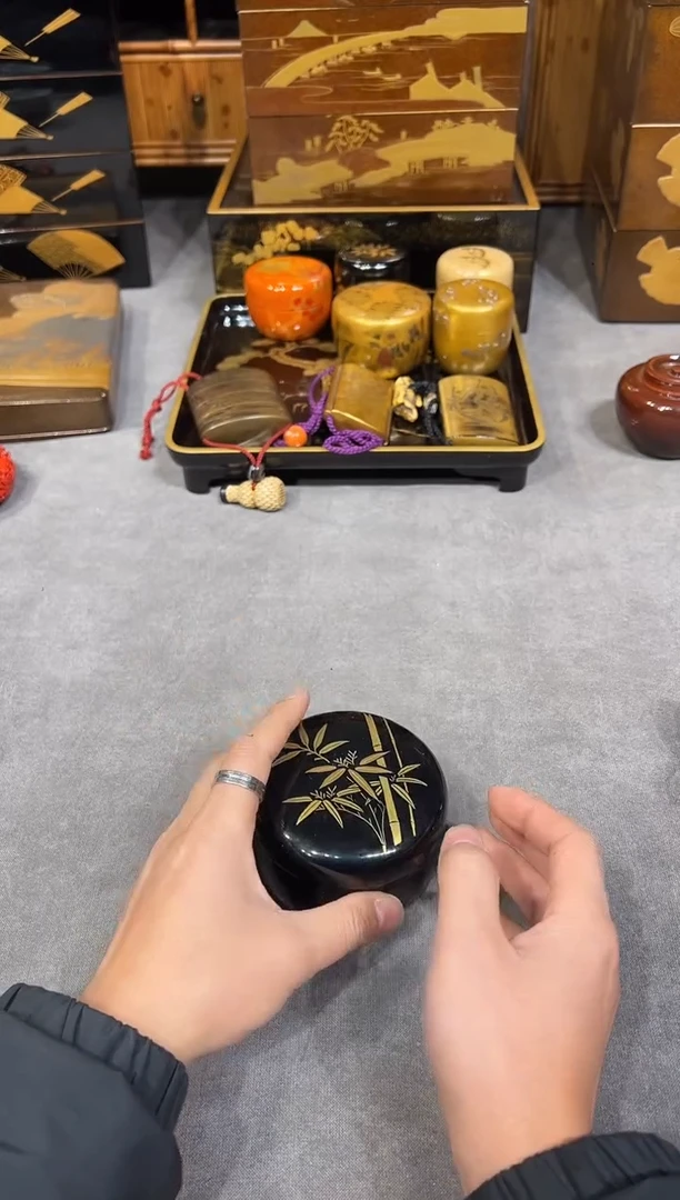 茶枣 大漆漆器大漆漆器