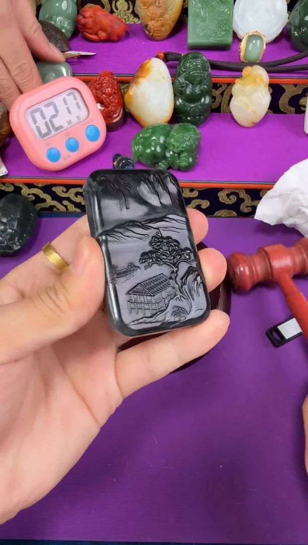 吊坠(不含链)未镶嵌和田玉@**君1